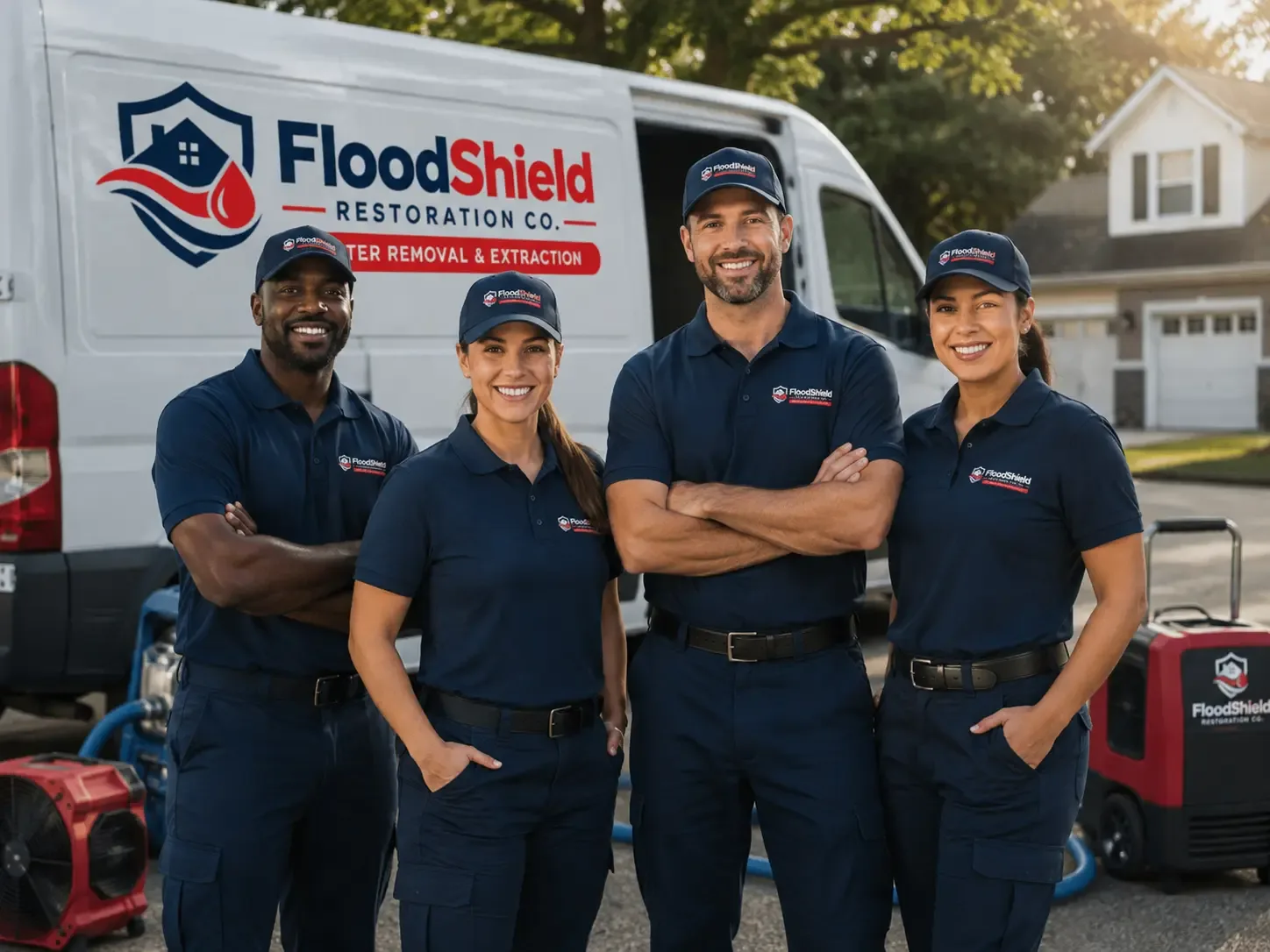 Flood Damage Restoration company in Vaughan, MS